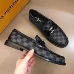 Lv High Quality Leather Loafers Shoes - AmazingBaba