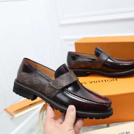 Lv premium quality loafers shoes - AmazingBaba