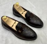 Lv premium unisex luxury loafers shoes - Image 10