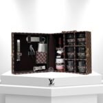 MB Crocodile Leather Whisky Case - AmazingBaba