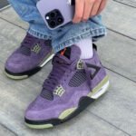 Jrdn 4 Conyon Purple Shoes - AmazingBaba