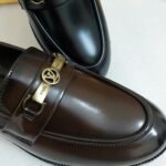 Lv premium inspired loafers shoes - AmazingBaba