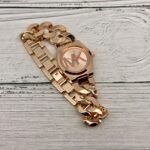 Mk Heavy Quality Rose Metal Strap watch - AmazingBaba