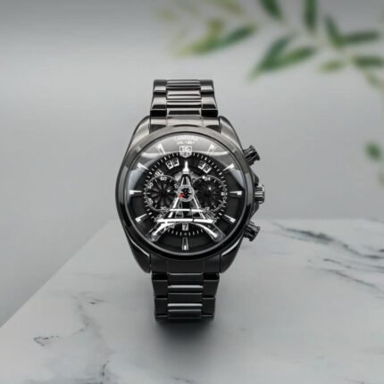 Tg Eiffel Tower Premium Luxury Watch - AmazingBaba