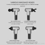 Fascial Gun Rechargeable Handheld 6 Speeds - AmazingBaba