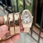 Amazing bvgari snake rosegold watch - Image 3