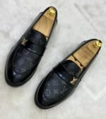 Lv premium unisex luxury loafers shoes - Image 9