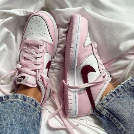 Air 1 Low Sb Dunk Pink Shoes - AmazingBaba